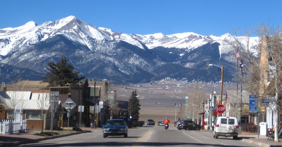 Downtown Westcliffe Colorado Rocky Mountains