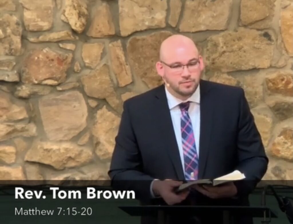 Rev Tom Brown Covenant Grace Pulpit